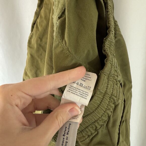 J. Crew Shorts Men's Small Green Pull On Drawstring 6" Inseam Cotton Blend - Picture 6 of 9